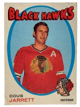 208 Doug Jarrett 1971 72 O Pee Chee from Front Pr