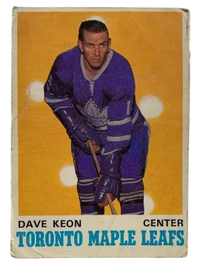 219 Dave Keon 1970 71 O Pee Chee from Front Pr1