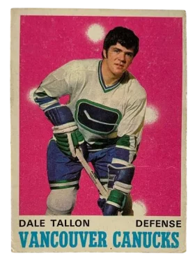 225 Dale Tallon 1970 71 O Pee Chee from Front Pr