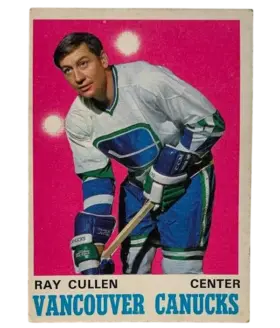 228 Ray Cullen 1970 71 O Pee Chee from Front Ex