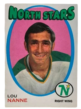 240 Lou Nanne 1971 72 O Pee Chee from Front Ex
