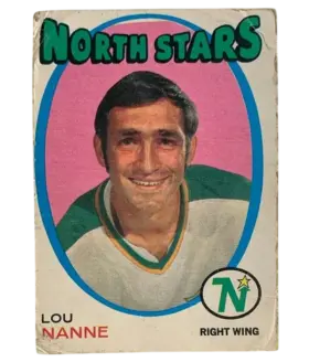 240 Lou Nanne 1971 72 O Pee Chee from Front Pr