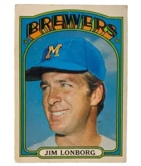 255 Jim Lonborg 1972 O Pee Chee from Front Cr