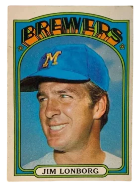 255 Jim Lonborg 1972 O Pee Chee from Front Ex