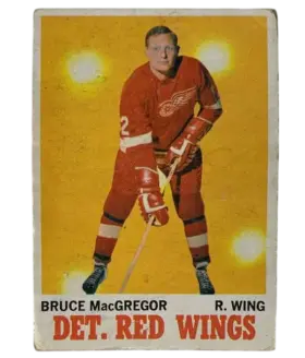 27 Bruce Macgregor 1970 71 O Pee Chee from Front Pr