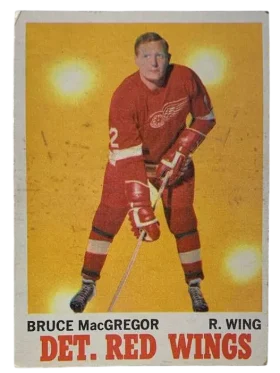 27 Bruce Macgregor 1970 71 O Pee Chee from Front Vg