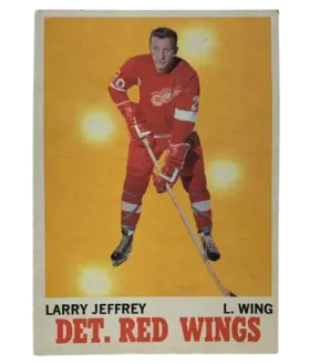 28 Larry Jeffrey 1970 71 O Pee Chee from Front Ex
