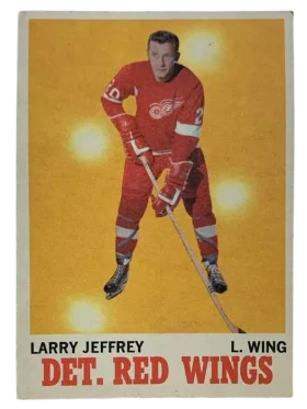 28 Larry Jeffrey 1970 71 O Pee Chee from Front Ex