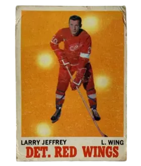 28 Larry Jeffrey 1970 71 O Pee Chee from Front Pr