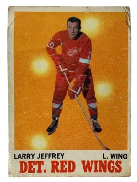 28 Larry Jeffrey 1970 71 O Pee Chee from Front Pr