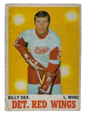 30 Billy Dea 1970 71 O Pee Chee from Front Pr