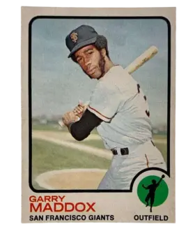 322 Garry Maddox 1973 O Pee from Chee Front