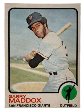 322 Garry Maddox 1973 O Pee from Chee Front