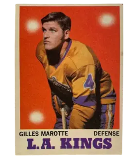 34 Gilles Marotte 1970 71 O Pee Chee from Front Ex