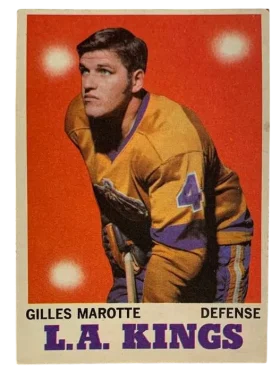 34 Gilles Marotte 1970 71 O Pee Chee from Front Ex
