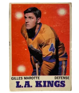 34 Gilles Marotte 1970 71 O Pee Chee from Front Pr