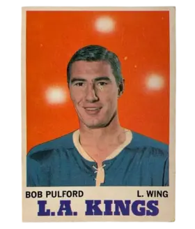 36 Bob Pulford 1970 71 O Pee Chee from Front Ex