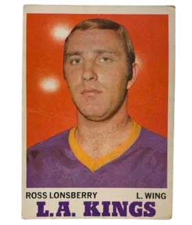 37 Ross Lonsberry 1970 71 O Pee from Chee Front
