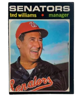 380 Ted Williams 1971 O Pee from Chee Front