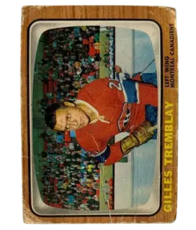 4 Gilles Tremblay 1966 67 from Topps Front