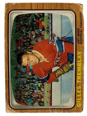 4 Gilles Tremblay 1966 67 from Topps Front