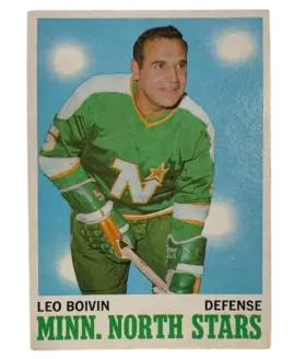 42 Leo Boivin 1970 71 O Pee Chee from Front Ex