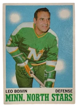42 Leo Boivin 1970 71 O Pee Chee from Front Ex
