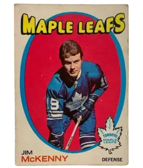 43 Jim Mckenny 1971 72 O Pee Chee from Front Vg