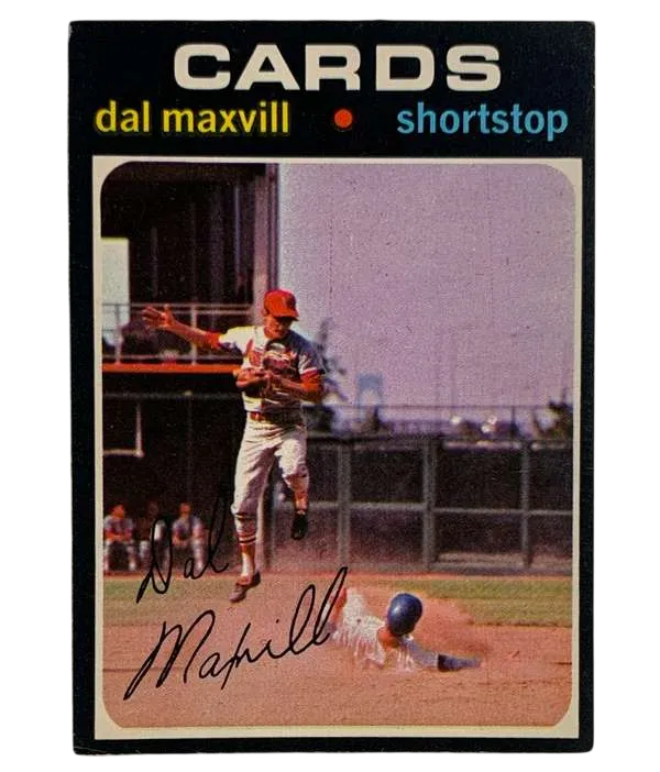 476 Dal Maxvill 1971 O Pee from Chee Front