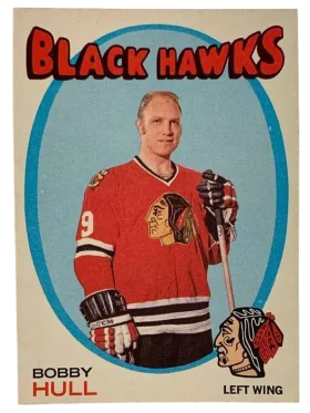 50 Bobby Hull 1971 72 O Pee Chee from Front Nm