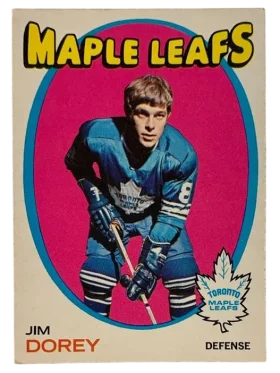 57 Jim Dorey 1971 72 O Pee Chee from Front Ex