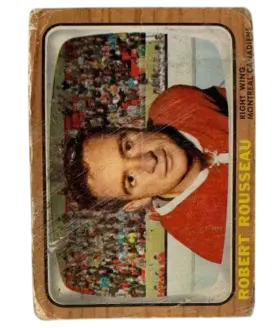 7 Robert Rousseau 1966 67 from Topps Front