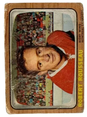 7 Robert Rousseau 1966 67 from Topps Front