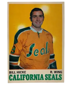 76 Bill Hicke 1970 71 O Pee from Chee Front