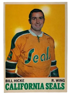 76 Bill Hicke 1970 71 O Pee from Chee Front