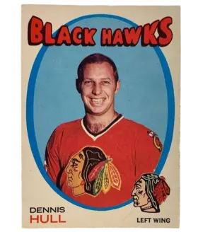 85 Dennis Hull 1971 72 O Pee from Chee Front