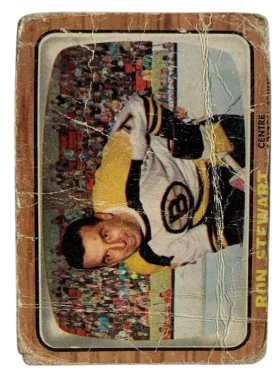 94 Ron Stewart 1966 67 from Topps Front