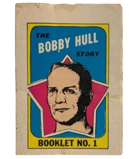 1 Bobby Hull 1971 72 O Pee Chee Pee Chee from Booklets Front