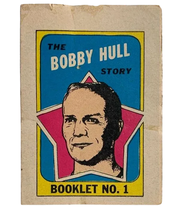1 Bobby Hull 1971 72 O Pee Chee Pee Chee from Booklets Front