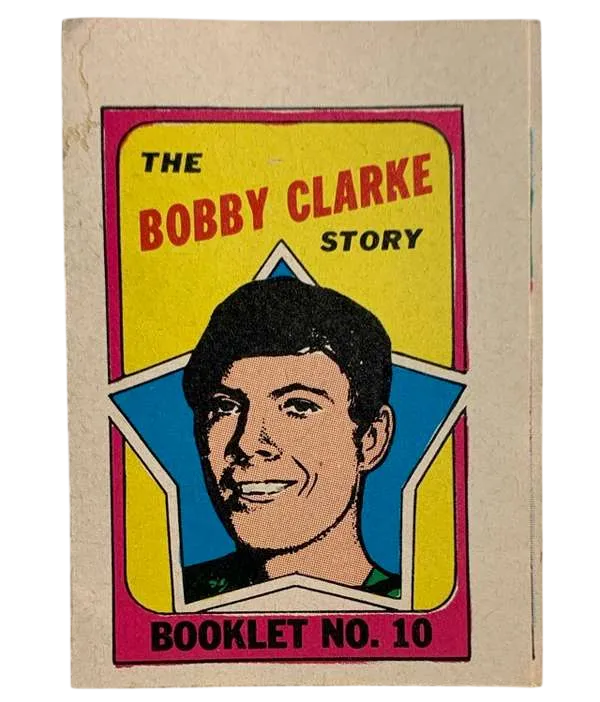 10 Bobby Clarke 1971 72 O Pee Chee Pee Chee from Booklets Front
