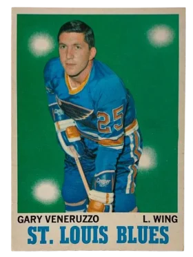 101 Gary Veneruzzo 1970 71 O Pee Chee from Front Ex