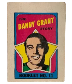 11 Danny Grant 1971 72 O Pee Chee Pee Chee from Booklets Front