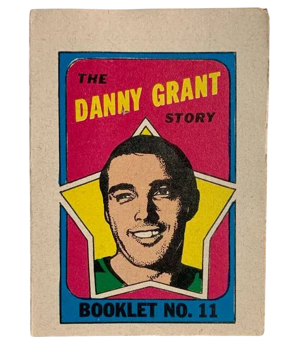 11 Danny Grant 1971 72 O Pee Chee Pee Chee from Booklets Front