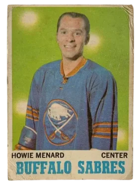 124 Howie Menard 1970 71 O Pee Chee from Front G