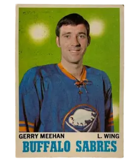 125 Gerry Meehan 1970 71 O Pee Chee from Front Vg