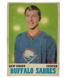 126 Skip Krake 1970 71 Topps from Front Vg4