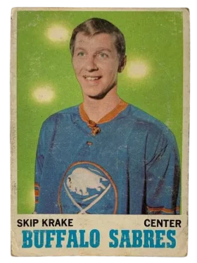126 Skip Krake 1970 71 Topps from Front Vg4