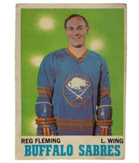 128 Reg Fleming 1970 71 O Pee Chee from Front Vg