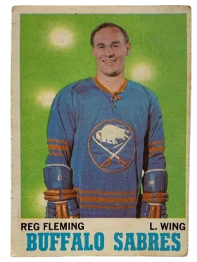 128 Reg Fleming 1970 71 O Pee Chee from Front Vg