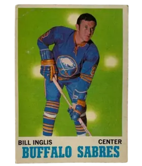 130 Bill Inglis 1970 71 O Pee Chee from Front Ex